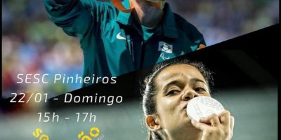 paratletas medalhistas chamada para palestra.