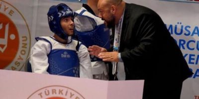 tecnoico Alan e o atleta Bruno